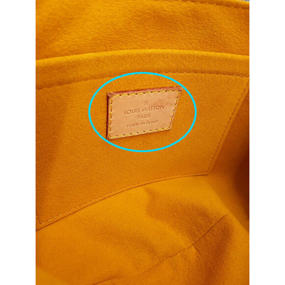 Louis Vuitton Monogram Denim Pleaty Semi Shoulder Bag - Picture 4 of 9